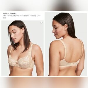 Body by Victoria The Fabulous by Victoria’s Secret Full Cup Lace Bra 42G 42DDD